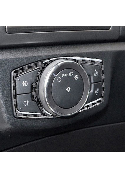 Araba Far Anahtarı Trim Araç Far Anahtarı Dekor Sticker Araç Iç Değişiklik Parçaları FORD11-19 Mondeo B (Yurt Dışından) fiyatları