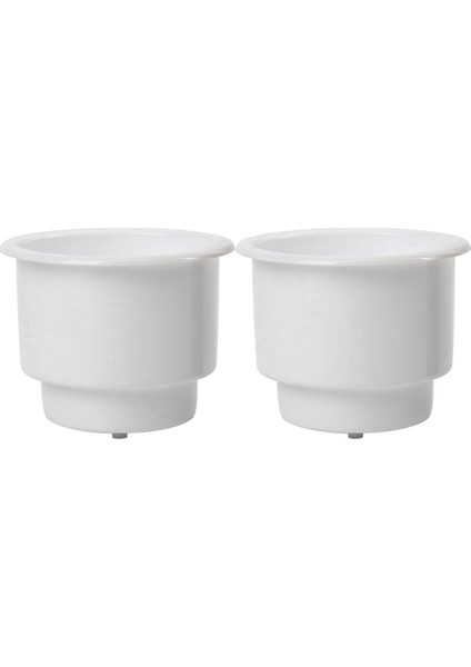 6 Adet Plastik Fincan Içeceğinde Gömme Düşüş Tekne Arabası Deniz Rv (Beyaz) Için Tahliye ile Tutucu Olabilir (Yurt Dışından) indirimleri