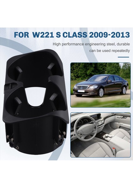 Araba Merkezi Kol Masası Konsolu Su Kupası Tutucu 2216801991 Mercedes-Benz Için W221 W216 S300 S350 S400 S500 (Yurt Dışından) indirimleri