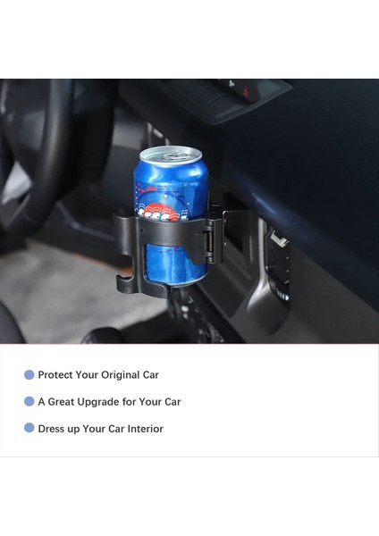 Ford Bronco 2021-2024 Aksesuarlar Için Çok Fonksiyonlu Içecek Kupası Telefon Sahibi 2&#39 De 1 Bolt-On Stand Braket Organizatör (Yurt Dışından) fiyatları