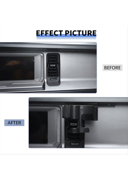 Ford Bronco 2021-2024 Aksesuarlar Için Çok Fonksiyonlu Içecek Kupası Telefon Sahibi 2&#39 De 1 Bolt-On Stand Braket Organizatör (Yurt Dışından) indirimleri