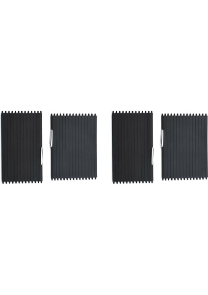 4x Araç Ön/arka Bölüm Merkez Konsol Kupa Tutucu Kapak -Bmw X5 X6 E70 E71 2007-2014 51166954943 (Yurt Dışından)