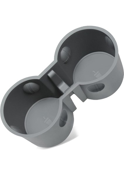 Tpe Çift Delikli Su Kupası Sabitleme Tutucu Saklama Kutusu Konsol Kupası Tesla Model 3 Model Y 2021 2022 (Yurt Dışından)