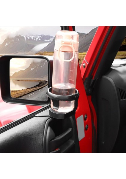 Jeep Wrangler Için Ön Kapı Fincanı Tutucu Jk 2011-2017 Aksesuarlar Yan Kapıya Monte Edilmiş Içecek Tutucular Sol ve Sağ (Yurt Dışından) modelleri