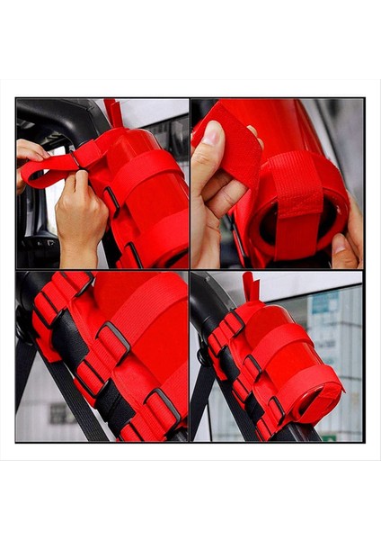 Araba Itfaiyecileri Kayışlar Araba Kayışları Araba Naylon Kayışları Araba Rulo Kafesleri Araba Aksesuarları Jeep Wrangler Için Mount Shake JL18 A (Yurt Dışından) indirimleri