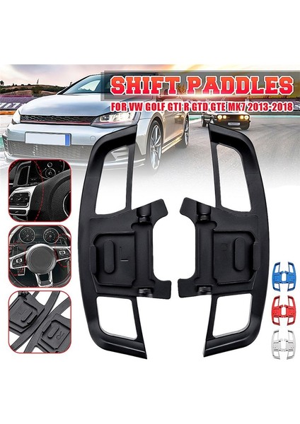 Araç Direksiyon Simidi Kürek Golf 7 Gtı R Gtd Gtd Gte Mk7 2014-2018 Kırmızı (Yurt Dışından) fiyatları