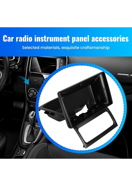 9 Inç Araba Radyo Android Çerçeve Renault Clio 2 2014 Hatchback 2 Din Head Birimi Fasya Stereo Dash Kapak Paneli Lhd (Yurt Dışından) modelleri