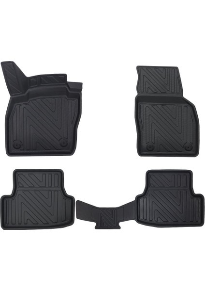 Vw T-Cross 2019 (+) Uyumlu 5d Havuzlu Paspas