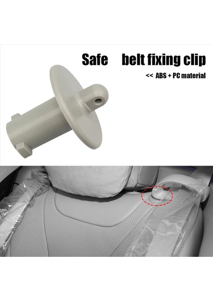 2x 2228600922 Araba Arka Emniyet Kemeri Kılavuzu Benz S-Serisi W222 Otomobil Parçaları Iç Aksesuarları Gri (Yurt Dışından) modelleri