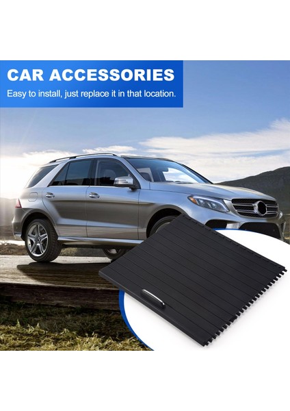 Araba Merkezi Konsol Kepenkleri Kupa Tutucu Slayt Silindir Kapak Mercedes Benz Ml/gl/gle/gls Sınıfı W166 W292 2012-2018 (Yurt Dışından) indirimleri
