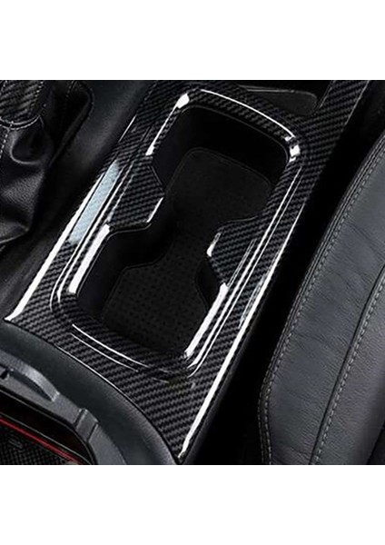 Nissan Navara Için 2x NP300 2016-2019 Karbon Fiber Araba Ön Su Kupası Tutucu Koruyucu Çerçeve Kapak Döşeme Sticker (Yurt Dışından) fırsatları