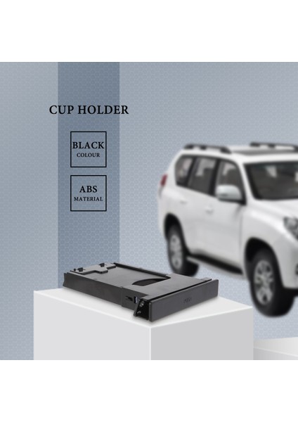 Toyota Land Cruiser 80 Serisi 1995-1996 55620-60010 Için Araba Dash Geri Çekilebilir Kupa Veya Içecek Sahibi (Yurt Dışından) fırsatları