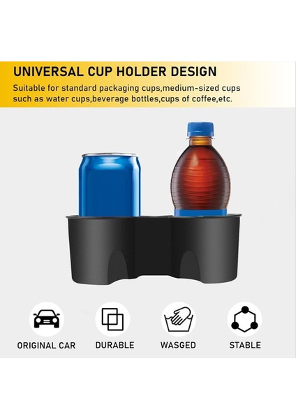 Cadillac Xt6 2020-2024 Fincan Tutucu Eki Için Orta Konsol Kupası Tutucu Saklama Kutusu Tpe Iç Aksesuarları (Yurt Dışından) fiyatları