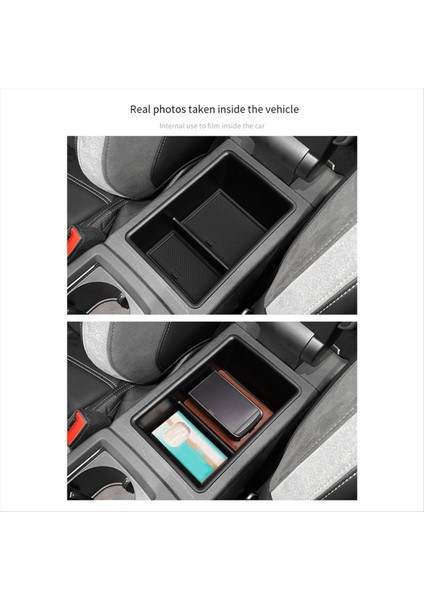 Audi Q3 2024 2023 Lhd Araba Tepsisi Organizatörleri Aksesuarları Için Araba Merkezi Konsol Koltuk Saklama Kutusu (Yurt Dışından) fiyatları