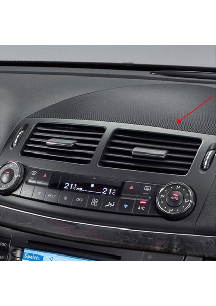 Mercedes Benz W211 2003-2008 Araç Ön Gösterge Tablosu Merkezi Hava Outlet Havalandırma Paneli Araba Aksesuarları (Yurt Dışından) fırsatları