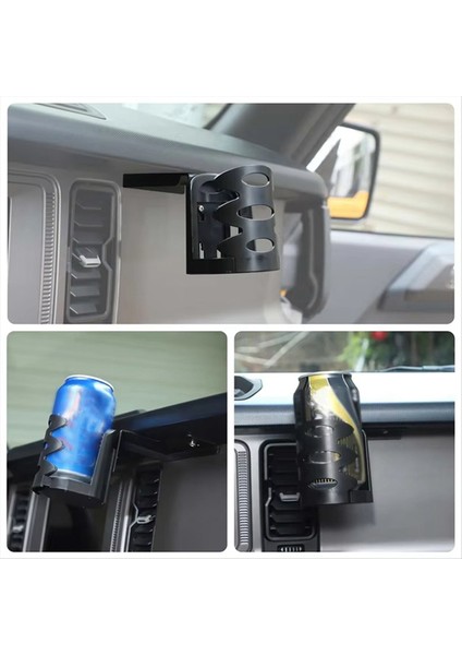 Ford Bronco 2021-2024 Iç Aksesuarlar Için Çok Fonksiyonlu Su Kupası Tutucu Telefon Standı Montaj Braketi (Yurt Dışından) fırsatları
