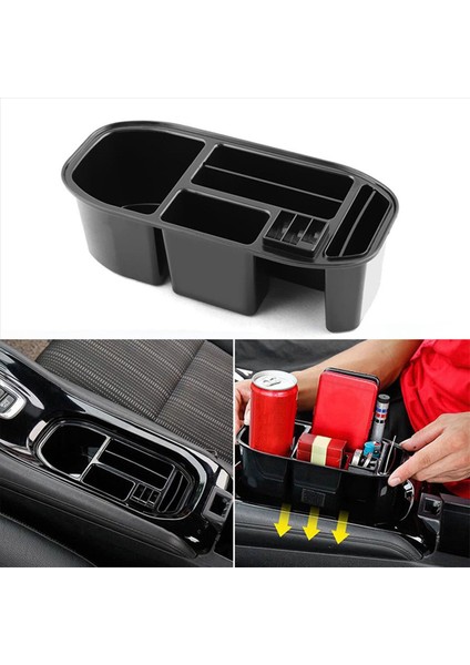 Honda Vezel Hr-V Hrv Için 2x Araç Su Kupası Tutucu Saklama Kutusu Konteyner Tepsisi (Yurt Dışından) indirimleri