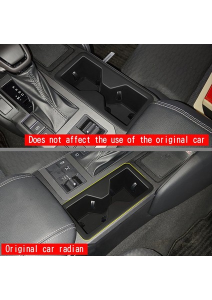Toyota Prado LC250 2023+ Için Araba Merkezi Konsol Silikon Su Bardağı Tutucu Iç Aksesuarlar Ekleme (Yurt Dışından) indirimleri