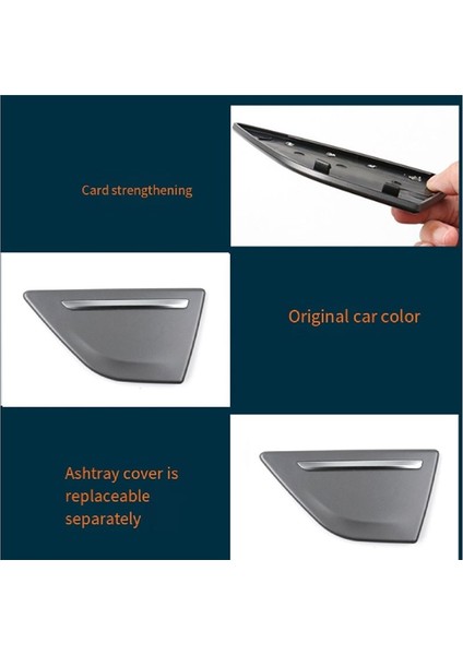 Araba Iç Sol Arka Kapı Kül Tablası Kapağı Bmw 7 Serisi G11 G12 730LI 740LI 750LI 760LI 2016-2022 Gri (Yurt Dışından) fiyatları