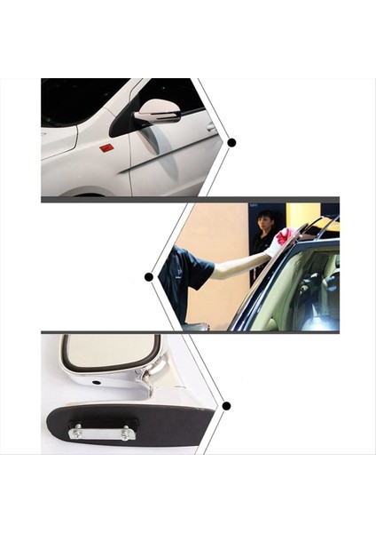 2pcs Universal Hood Yan Dik Görünüm Aynası Otomatik Dış Ayarlanabilir Reflektör Suv Kamyon Siyah (Yurt Dışından) indirimleri