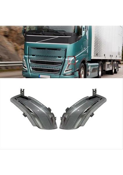 Volvo Trucks Serisi Için Kamyon Ön Far Uzatma Plakası Fh4 Fh5 Far Sisi Sürüş Işık Çerçevesi Trim 84415098 Rh (Yurt Dışından) fırsatları