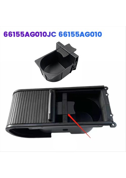 Araba Merkezi Konsol Iç Kupa Tutucu Insert 66155AG010 Subaru Wrx Stı Crosstrek 2008-19 66155AG010JC Su Kupası Tutucu (Yurt Dışından) fırsatları