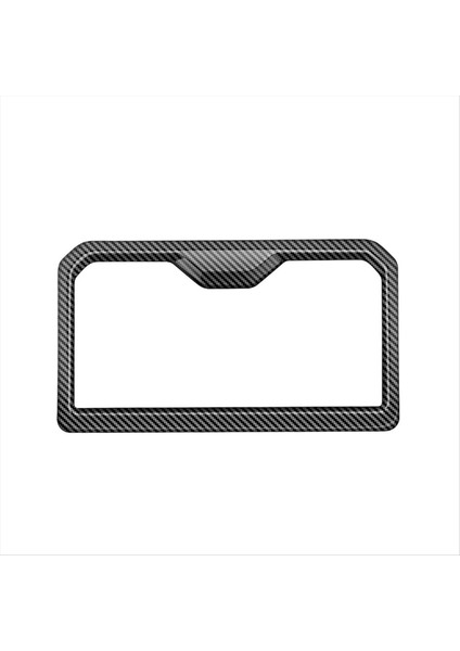 Araba Merkezi Konsol Su Kupası Tutucu Dekorasyon Çerçevesi Toyota Tacoma 2024 Araç Aksesuarları Karbon Fiber (Yurt Dışından)