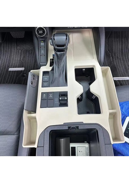 Toyota Land Cruiser Prado 250 LC250 2023 2024 Aksesuarlar Için Iç Kauçuk Koltuk Crevice Saklama Kutusu Organizatör (Yurt Dışından) indirimleri