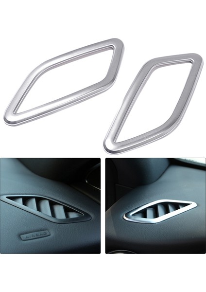 Abs Krom Gösterge Tablosu Klima Havalandırma Döşeme Çıkartmaları Araç Direksiyon Simidi Düğmesi Kapak Döşeme Çıkartmaları (Yurt Dışından) fırsatları