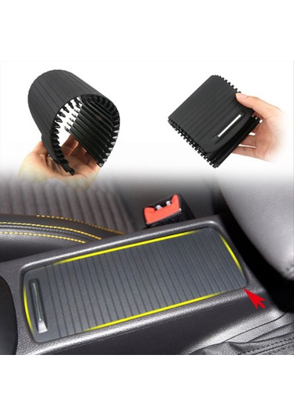 Ford Focus 2015-2018 Su Kupası Tutucu Perdesi Için Araba Merkezi Konsol Içecek Tutucu Slayt Silindir (Yurt Dışından) indirimleri