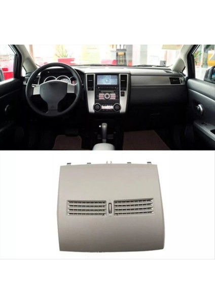 Araba Gösterge Tablosu Klima Outlet Paneli Assy 68414-EL00A Nissan Tiida Için 2004-2011 Merkez A/c Hava Havalandırma Trim Kapak B (Yurt Dışından) fırsatları