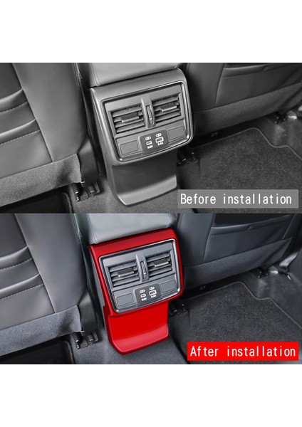 Subaru Forester 2025 Lhd Iç Aksesuarlar Için Araba Arka Klima Trim Kapağı Arka Sıra Önleyici Panel C (Yurt Dışından) fırsatları