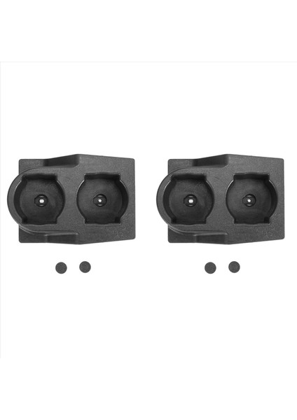 2x Araba Ön Merkez Konsolu Çift Su Kupası Tutucu Nissan Gq Devriyesi Için Siyah Ekle Y60 1988-1997 4WD 4x4 (Yurt Dışından)