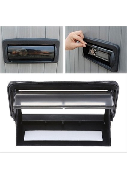 Deniz Radyosu Stereo Ana Ünite Kapak Tekne/yat/karavan/rv Radyo Cd&#39 Si Için Sıçrama/toz Kapağı Mp3 DVD (Yurt Dışından) fiyatları