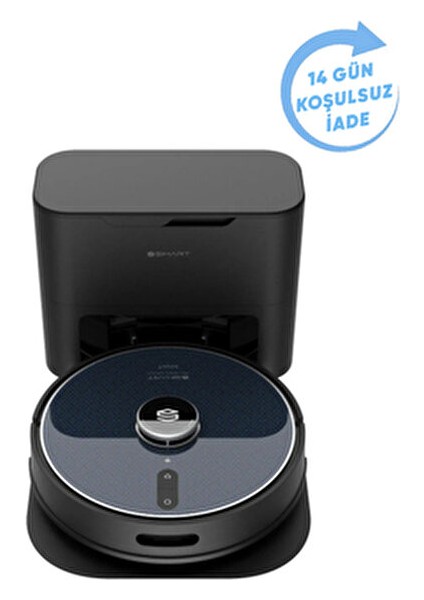 Katya T 5000 Pa Emiş Gücüne Sahip Akıllı Robot Süpürge Düz Zemin için Akıllı Haritalama Özelliği