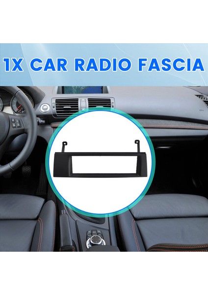 Bmw 1 Serisi Için Tek Din Arabası Fasya Radyo Paneli (E87/81/82/88) 2004-2014 Dash Kit Yükleme Plakası Çerçeve Adaptörü Lhd (Yurt Dışından) fırsatları