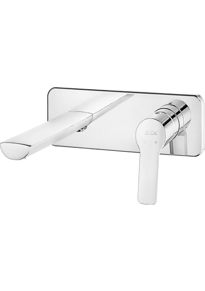 ECA Luna Kare Rozetli Lavabo Bataryası - 102167606-K-