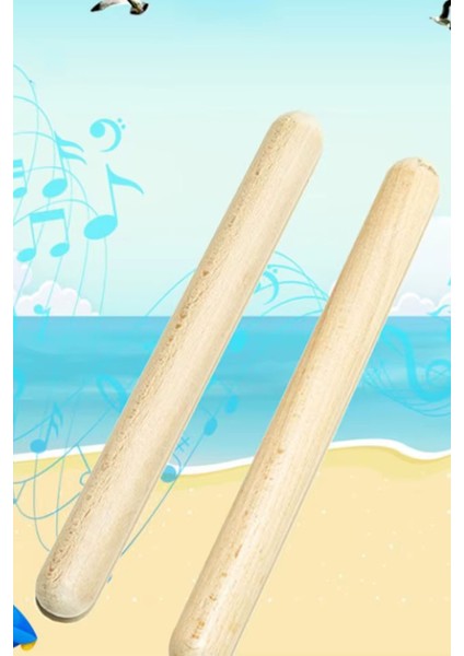 Kahverengi Ahşap Ritim Çubuğu, Çocuklar Için Eğlenceli ve Sağlıklı Melodi Deneyimi fiyatları