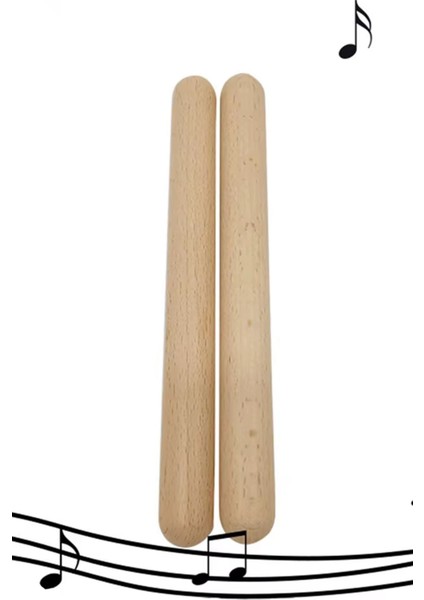 Kahverengi Ahşap Ritim Çubuğu, Çocuklar Için Eğlenceli ve Sağlıklı Melodi Deneyimi modelleri