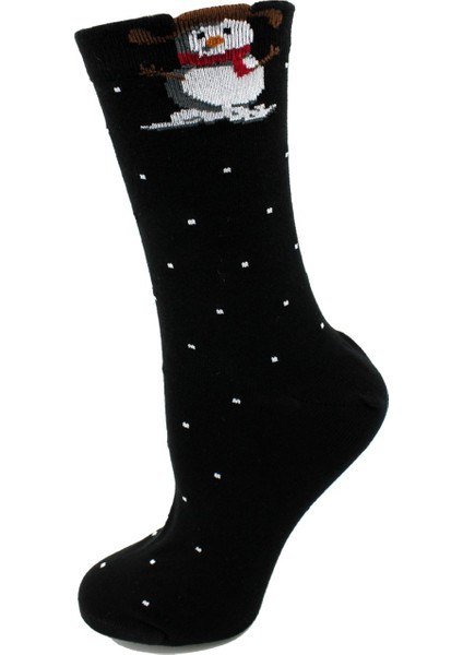 Yılbaşı Desenli Çorap