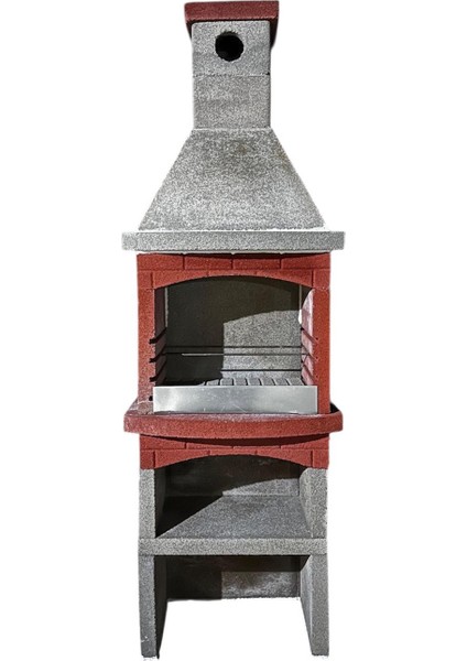 Beton Barbekü Mangallık Davlumbazlı 70 Lik