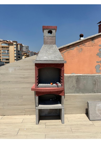 Beton Barbekü Mangallık Davlumbazlı 70 Lik fırsatları