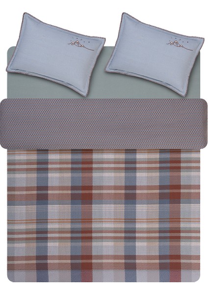 Haus Tek Kişilik Ranforce Nevresim Takımı – Mavi fırsatları