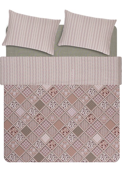 Holmen Tek Kişilik Polycotton Nevresim Takımı - Kiremit fırsatları