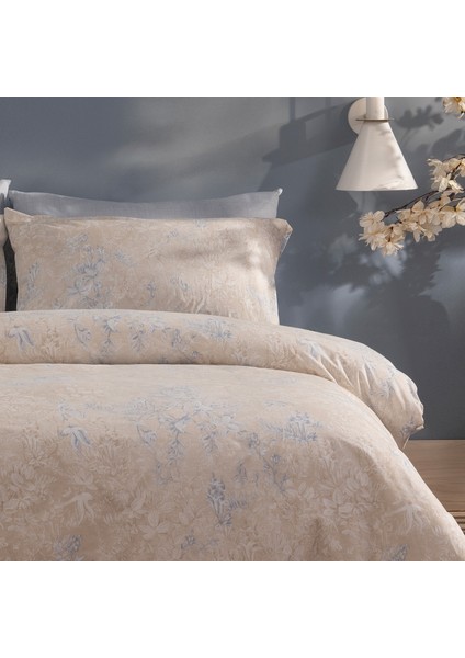 Claus Tek Kişilik Polycotton Nevresim Takımı - Bej fiyatları