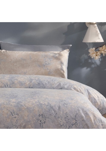 Claus Tek Kişilik Polycotton Nevresim Takımı - Bej