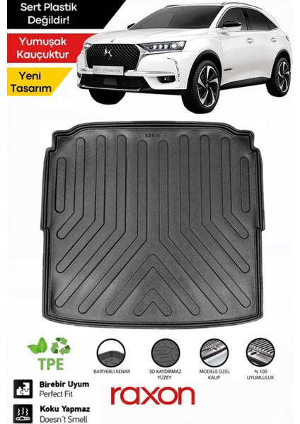 Ds7 Crossback 2021 Alt Bagaj Havuzu – Kaymaz, Kokusuz, Yüksek Kenarlı Tam Uyumlu