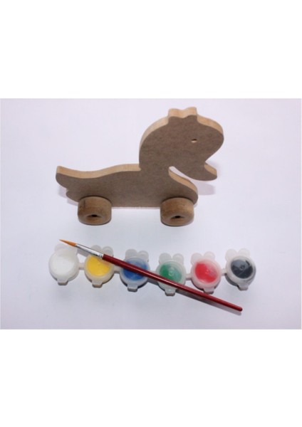 8mm Kalın Ahşap Ördek Boyama Seti, Beyaz, Yaratıcı ve Eğlenceli El Sanatları Hobi Seti fiyatları