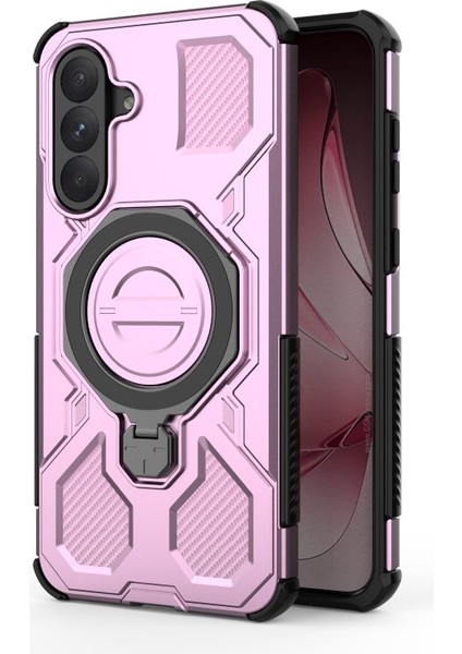 Samsung Galaxy A56 5G Kickstand PC TPU Telefon Kılıfı 2 Adet Ekran Filmi ile (Yurt Dışından) modelleri