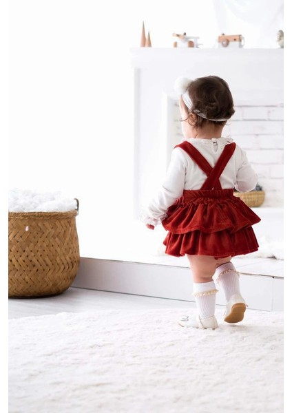 Linda Kız Bebek Salopet Takımı modelleri